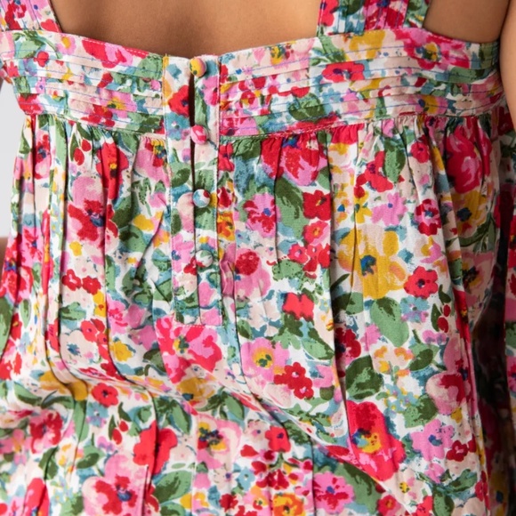 Natural Life "Kate" Floral tank top - Picture 2 of 5